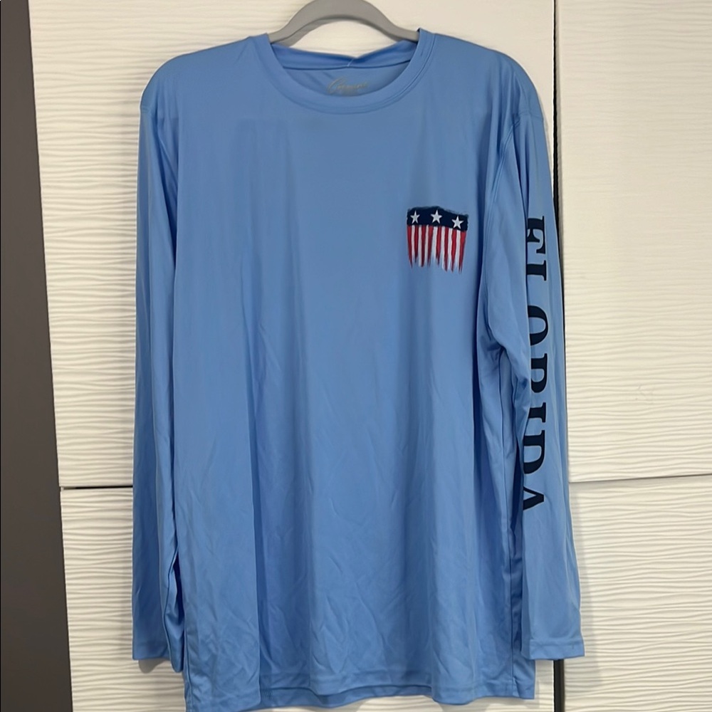 NWT men’s swim sun shirt FLORIDA Coconut creek 50 SPF